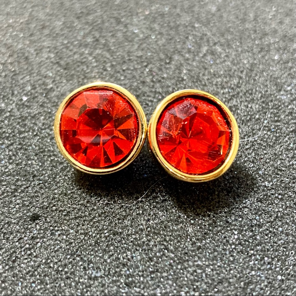 Orange Earrings